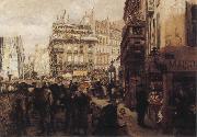 A Paris Day Adolph von Menzel